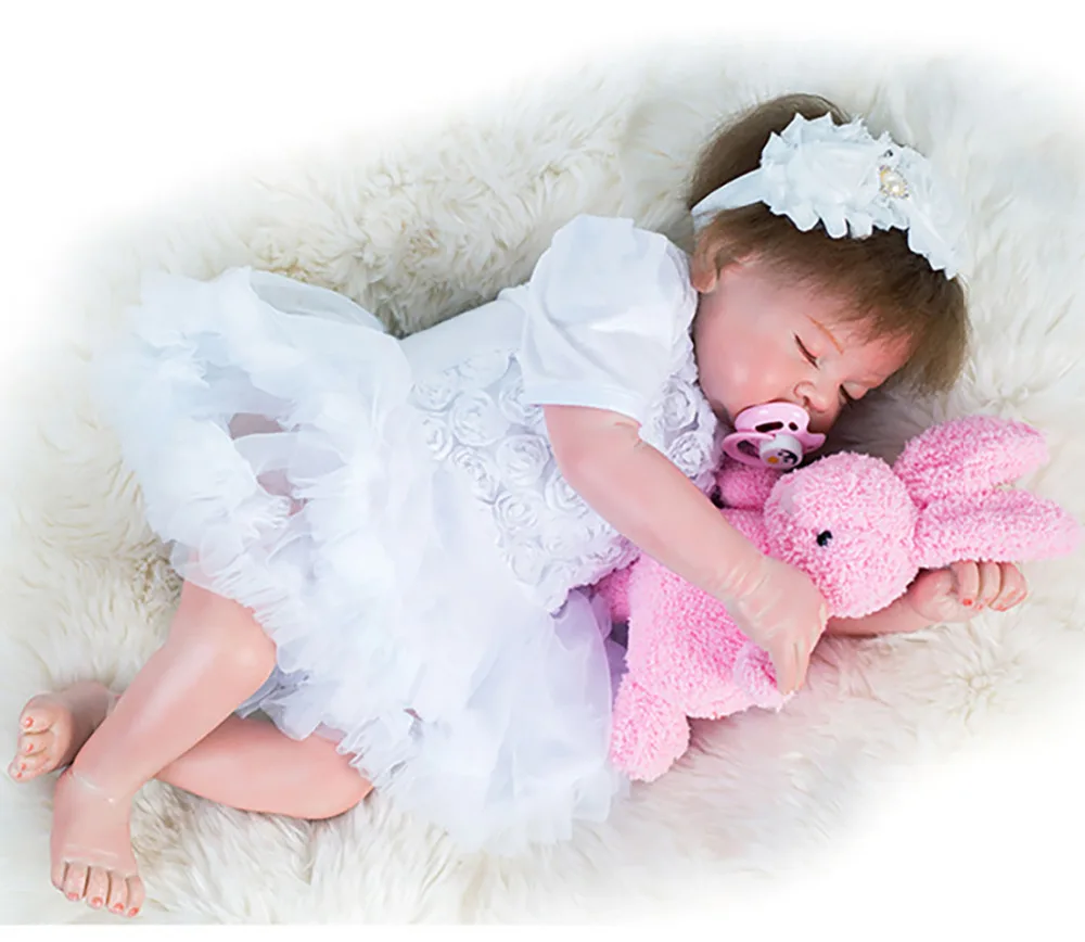 Bebe Reborn Младенцы силиконовые куклы реалистичные сверхъестественные Игрушки для