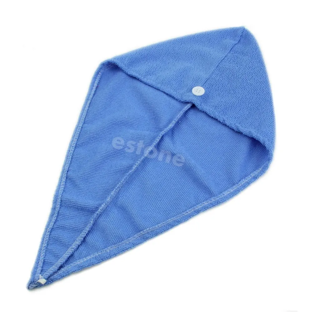 Волшебные сушки волос тюрбан обертывание шляпа шапки микрофибра для ванны