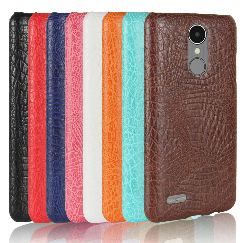 Для LG K8 2017 X240 X 240 чехол с крокодиловым рисунком Жесткий Чехол из поликарбоната +