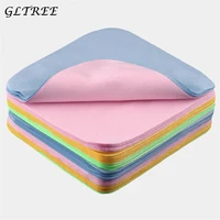 gltree 10pcs chamois glasses cleaner 150175mm microfiber glasses cleaning cloth for lens phone accessories screen clean wipes