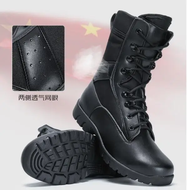 Тип армейские ботинки мужские супер легкие commando shock absorber летние тактические военные мужские армейские дышащие тренировочные ботинки