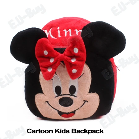 Children Minnie Mouse School Backpacks Bags Fleece Mochila Infantil Baby Girl Bolsas Mochilas Kids |