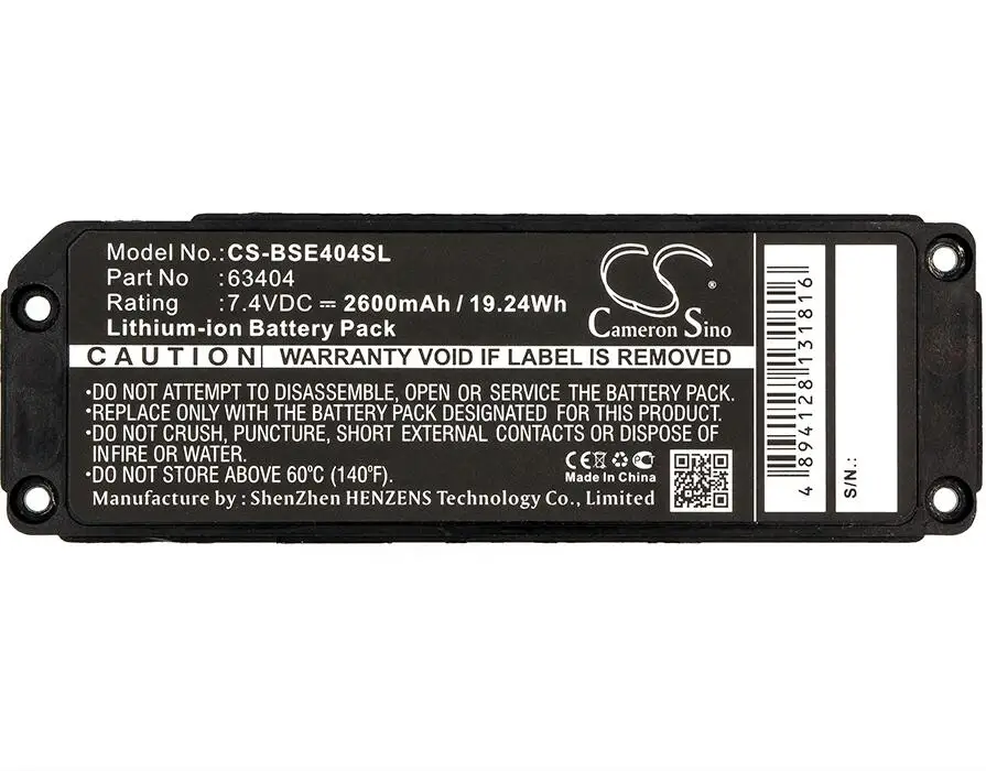 Аккумулятор Cameron Sino 2600mah для BOSE Soundlink Mini 063287 063404|Аккумуляторы мобильных телефонов|