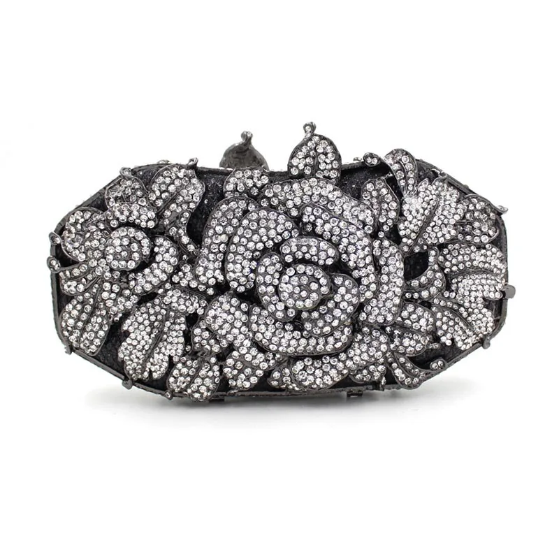 Модные вечерние сумки Стразы клатч Сумки Кристалл Свадебная вечеринка сумка