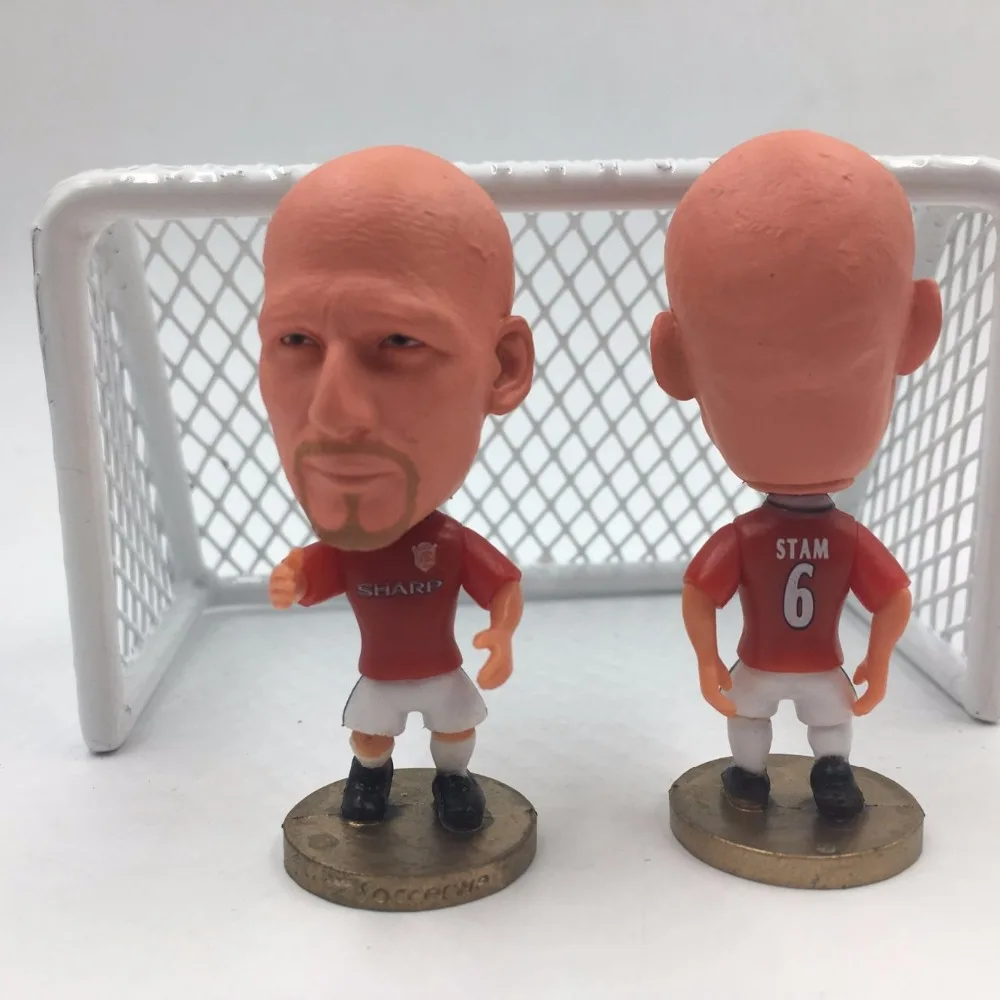 Soccerwe футбол мультфильм звезда кукла MU #6 # Stam 1998 99 красный классический|doll series|soccer