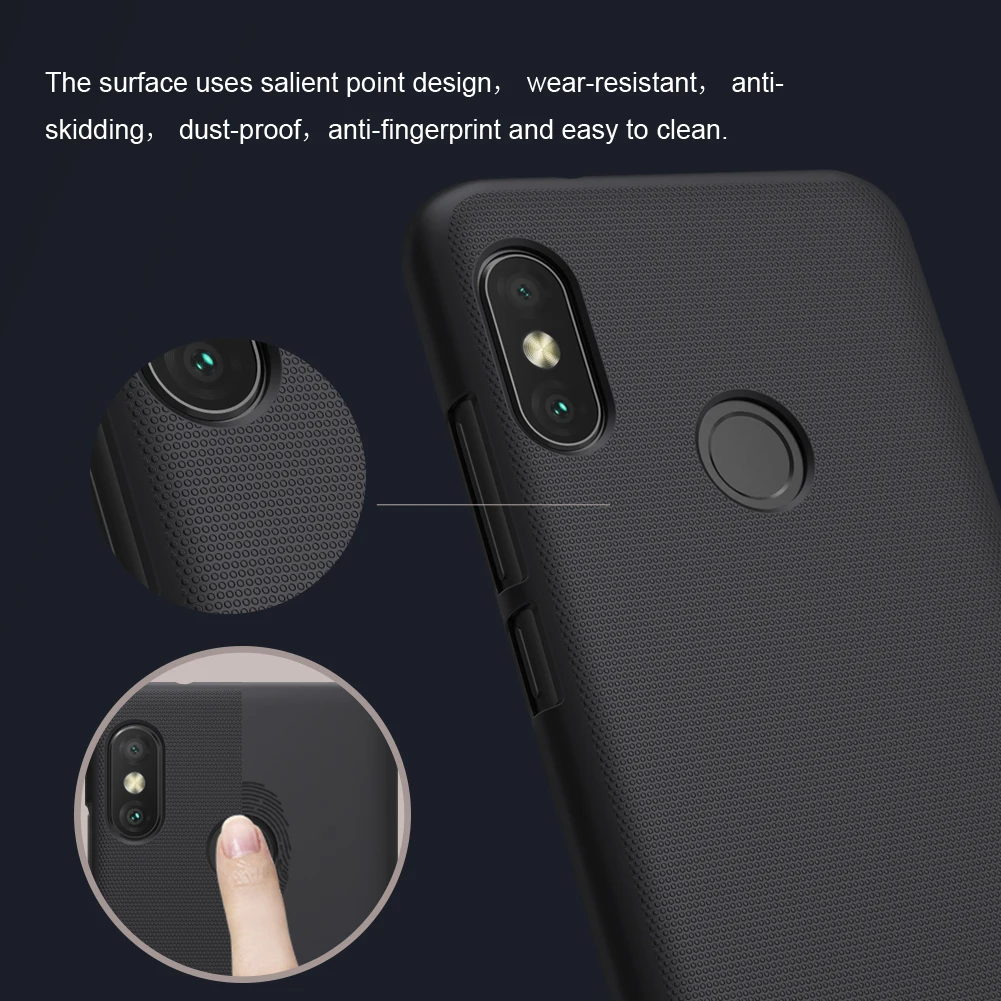 Nillkin PC матовый Жесткий Чехол для Xiao mi Red mi 6 Pro, ультра тонкий чехол для мобильного телефона для Xiaomi mi A2 Lite