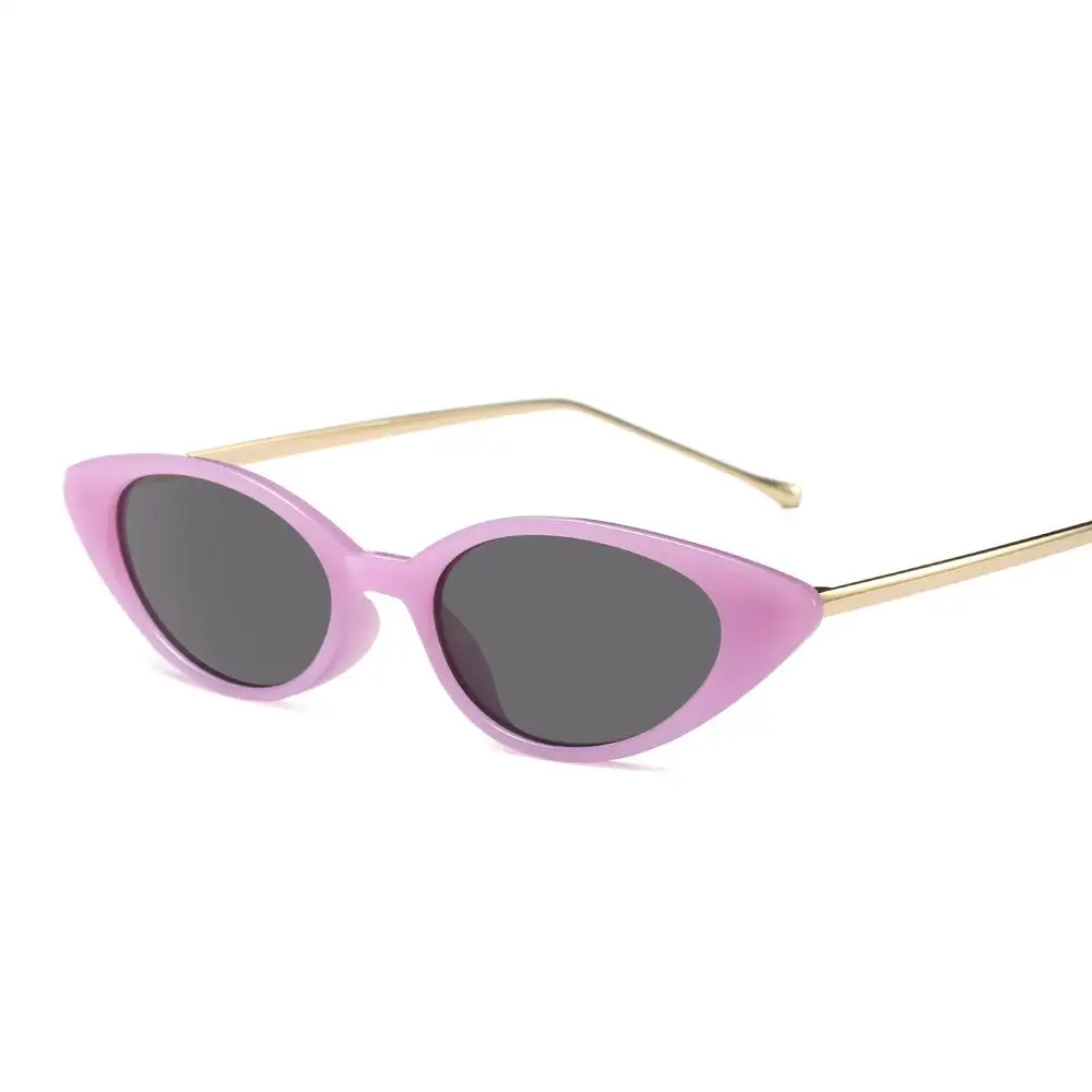 Women Small Cat Eye Sunglasses alloy Frame Brand Designer Ladies Sun glasses Vintage Sexy Eyewear Shades UV400 | Аксессуары для