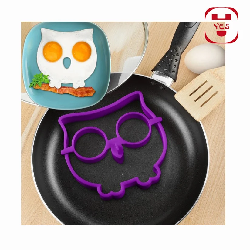 4/5 шт. силиконовые формочки для яиц в виде совы кролика черепа солнца
