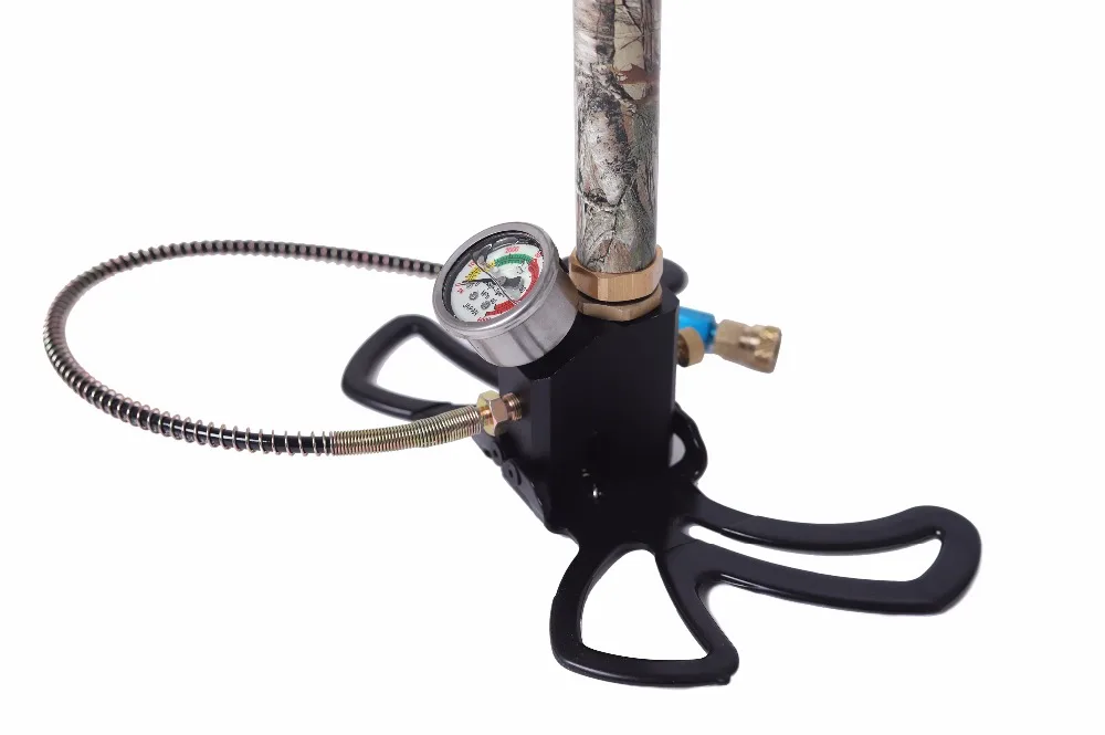 Насос Miznell для пейнтбола трехступенчатый из нержавеющей стали 4500PSI 300 бар |