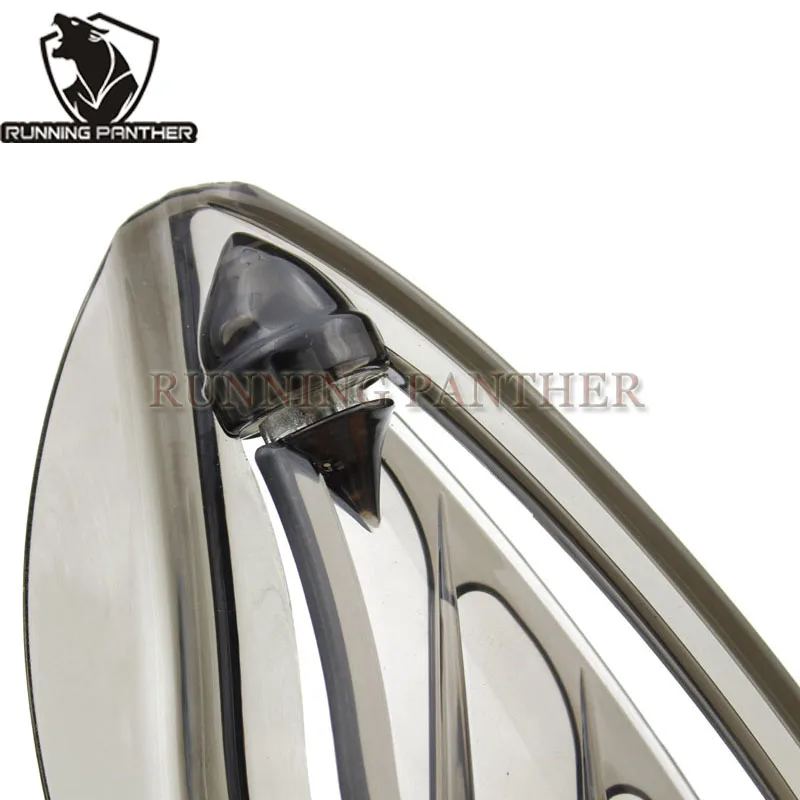 Мотоциклы Запчасти Черный ABS Пластик крыло лобового воздушные дефлекторы