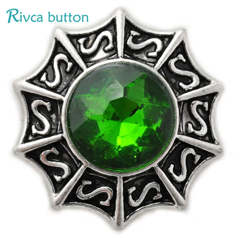 _ Горячая оптовая продажа стеклянных 18 мм металлических имбирных очаровательных