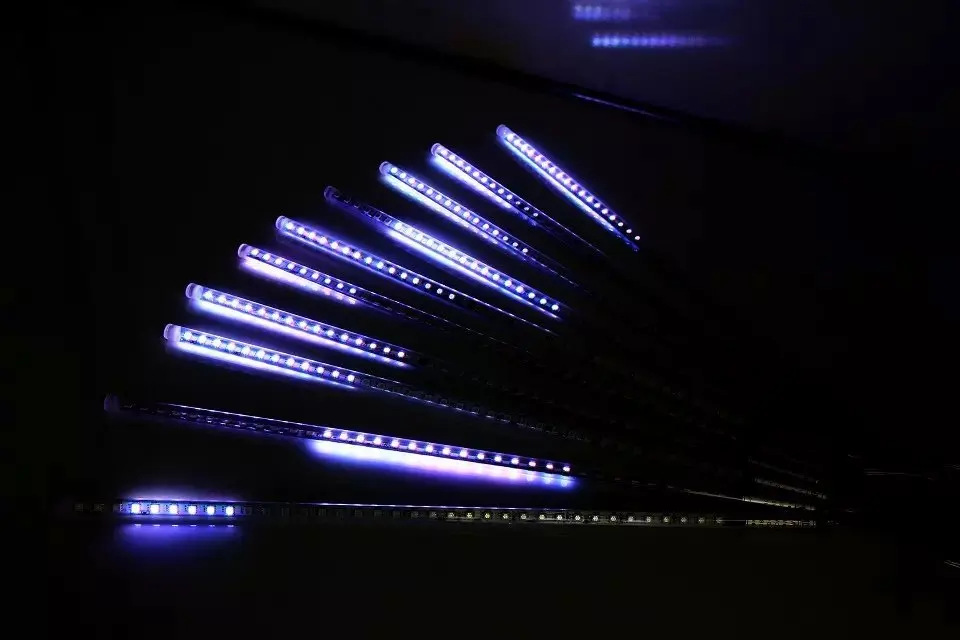 30 см длинная Снежная Осенняя метеоритная Светодиодная трубка диаметр 12 мм 10