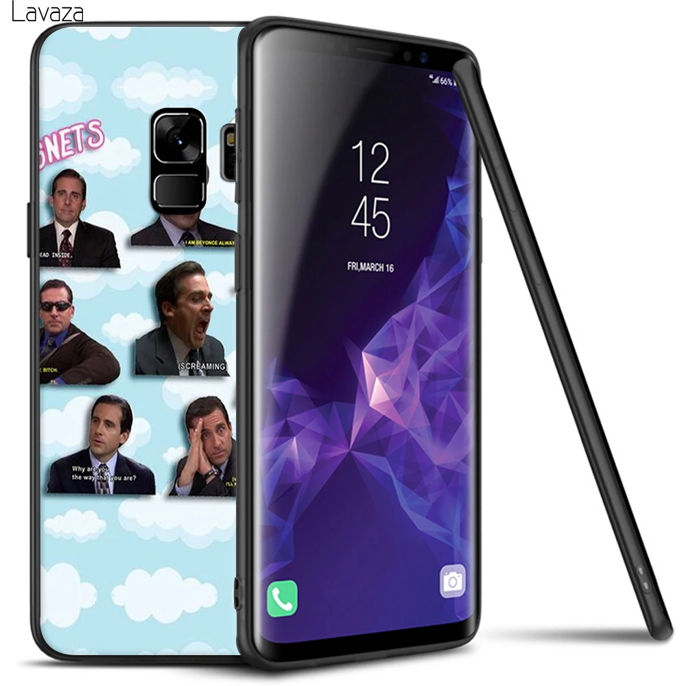 Мягкий офисный чехол Lavaza TV для Galaxy Note 8 9 S7 edge S8 S9 S10 Plus S10e M10 20 30 |