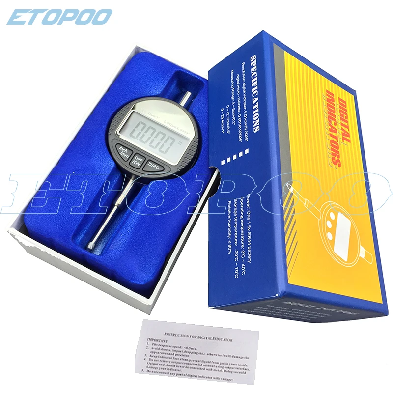 Электронный циферблат 25 4 мм 0 мм/1 дюйм x 01 мм|gauge boost|indicator valvegauge |