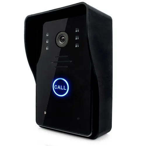 Домофон HOMSECUR дверной звонок с сенсорной кнопкой ЖК дисплей 7 дюймов встроенная