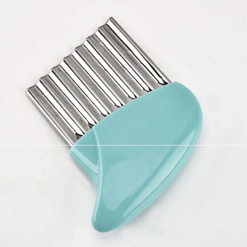 Нержавеющая сталь овощной морковь волнообразный резак Slicer картофельные чипсы