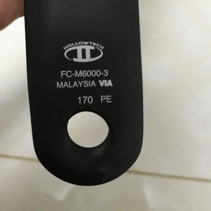 Shimano DEORE MTB FC M6000 велосипед Crankse 3x10 40 30 22T 170 мм включая Нижний Кронштейн BB52|Шатун и