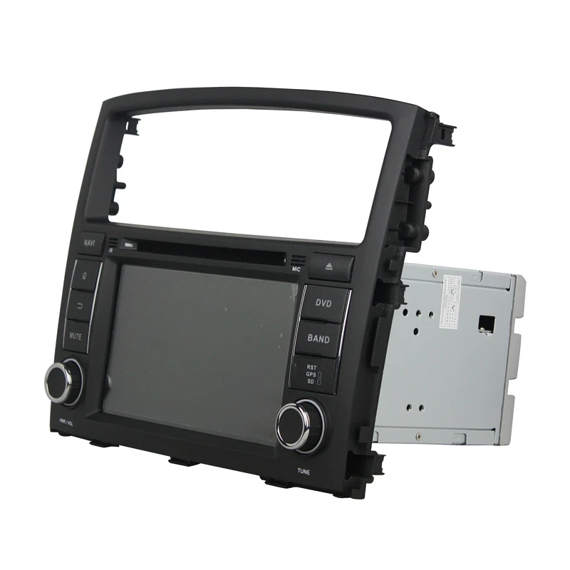 2G Оперативная память 1024*600 4 ядра Android 8 1 автомобильный DVD подгонка GPS для MITSUBISHI PAJERO