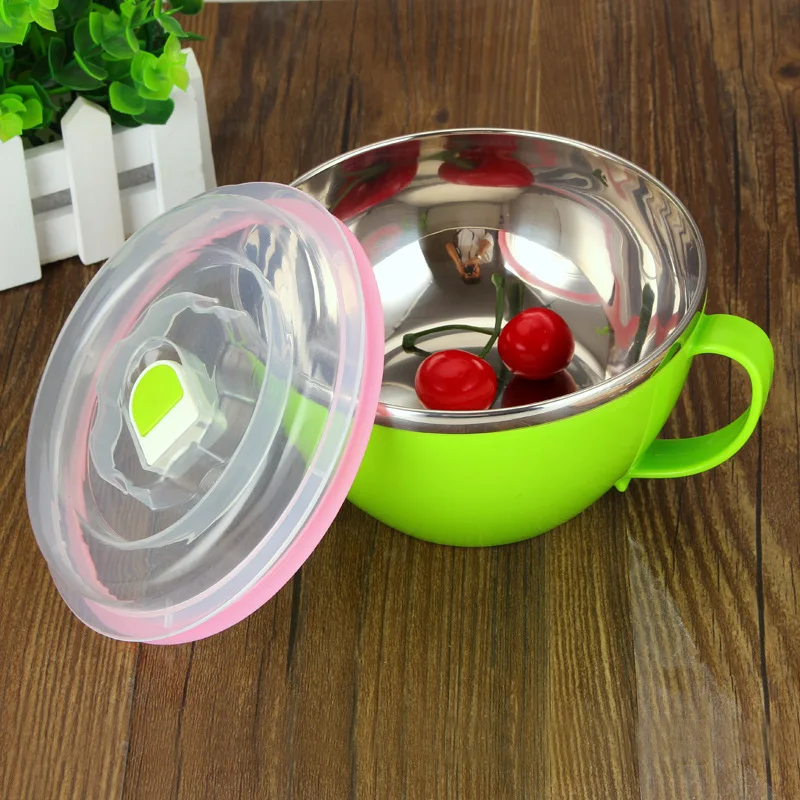 Термоизоляционные миски из нержавеющей стали для мороженого Ланч бокс японская