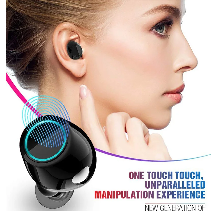 S7 беспроводные наушники Bluetooth 5,0 TWS наушники-вкладыши стерео Hifi Звук Спортивная гарнитура Bluetooth наушники с микрофоном зарядная коробка
