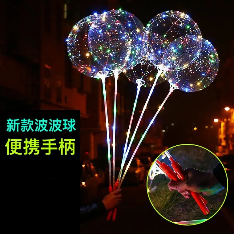 style 3 10 компл. Led воздушный шар прозрачный шар Свадьба День рождения дети взрослые БОБО orbs воздушные шары globos cumpleanos infantiles баллон - Цвет: style 3