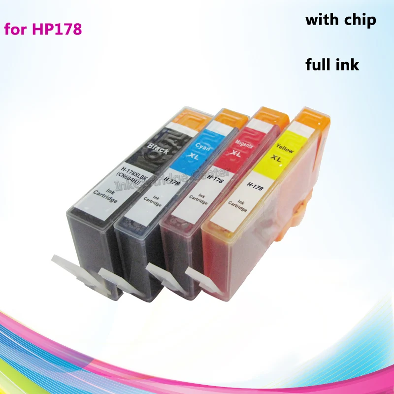 CISSPLAZA для 178XL совместимый чернильный картридж HP 178 Deskjet 3070A 3520 Officejet 4620 Photosmart 5510 5520