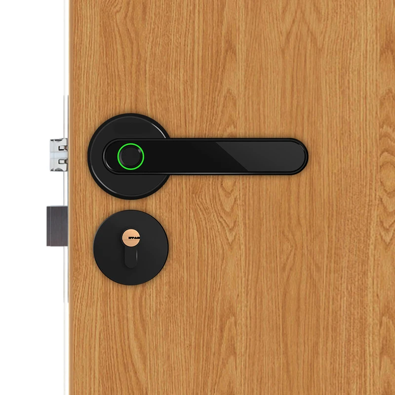 Умный Bluetooth пульт дистанционного управления замок отпечатков пальцев Электрический дверной замок с аварийным механическим ключом