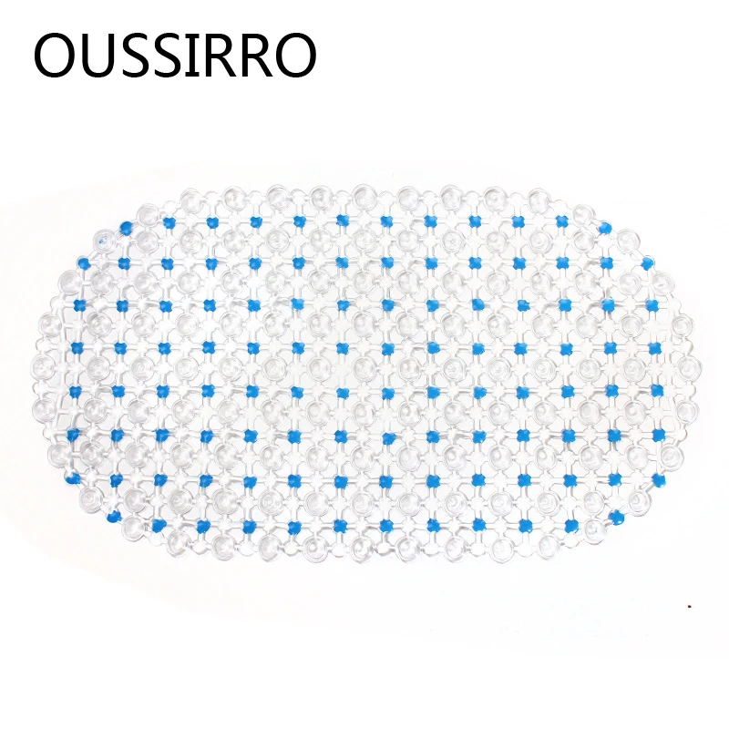 Набор ковриков из ПВХ для ванной комнаты коврик душа на присоске с нескользящей