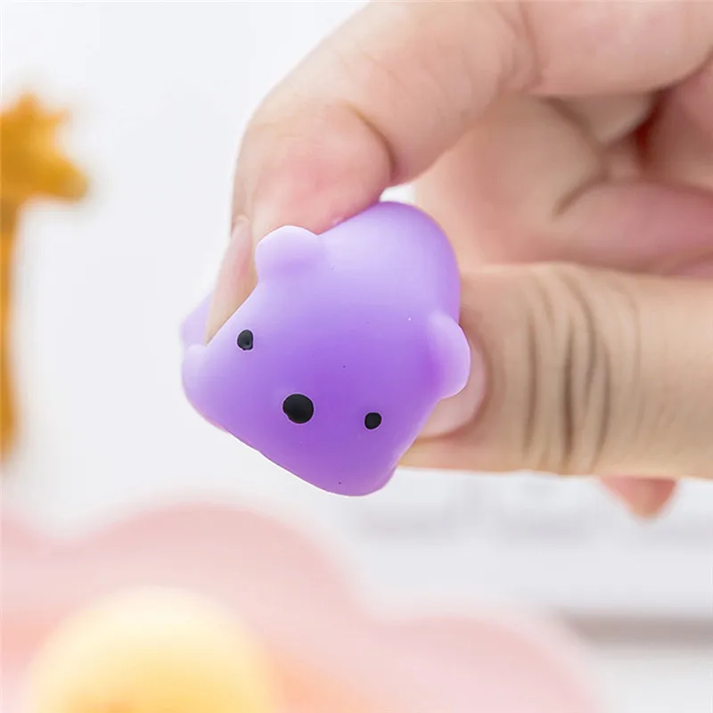 Mini Change Color Squishy Cute Cat Antistress Ball Squeeze Mochi Rising Abreact Soft Sticky Stress Relief Funny Gift Toy | Игрушки и