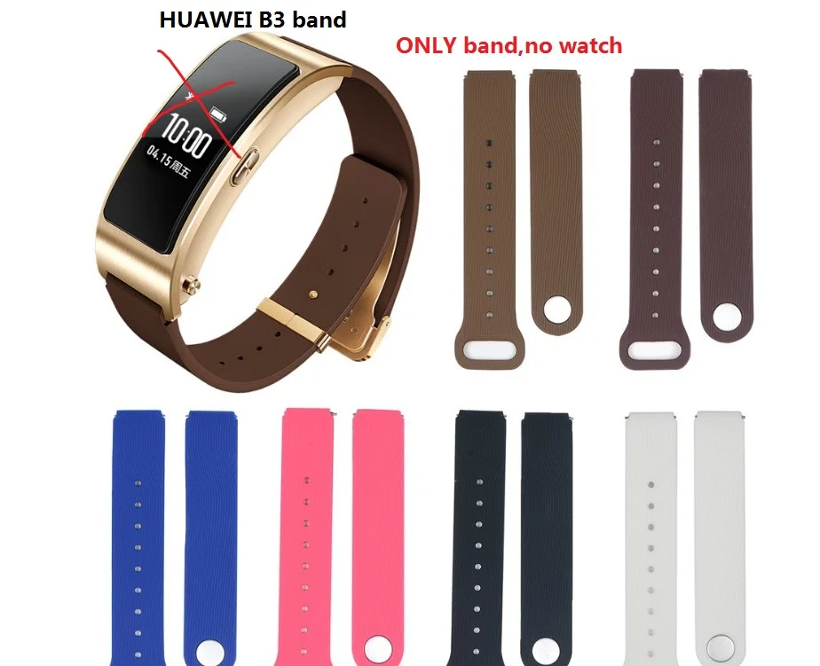 Бесплатная доставка 1 шт. ремешок для Huawei Talk Band B3 сменный часов. Умный Браслет