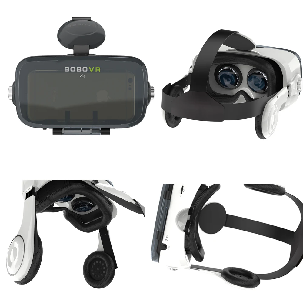 BOBOVR Z4 3D очки виртуальной реальности google Cardboard Bobo Vr коробка стерео гарнитура для 4 3