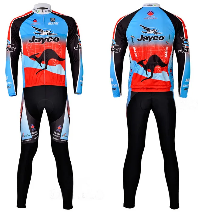 Человек лето осень зима велосипед спорт fleeceJersey длинный / с коротким рукавом