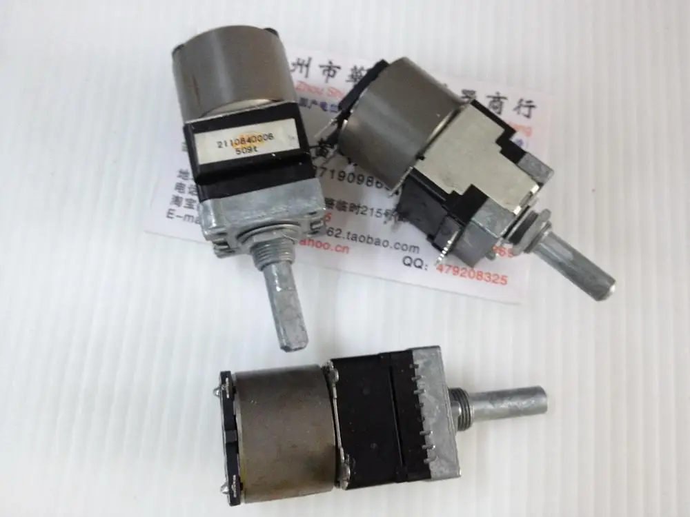 Оригинальный новый 100% Япония RK168 двухдиапазонный потенциометра двигателя B100K