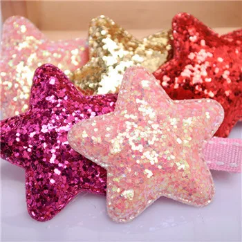 

2015 Shining star pet accessories hairpin headdress hair accessories dog Teddy cute pet clips 30ps/lot