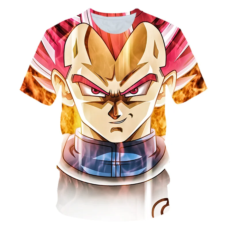 PT-218 Dragon Ball Z футболки для мужчин Летняя мода 3D принт Супер Saiyajin Сон Гоку черный Zamasu Вегета дракон футболка Топы корректирующие - Цвет: PT-218
