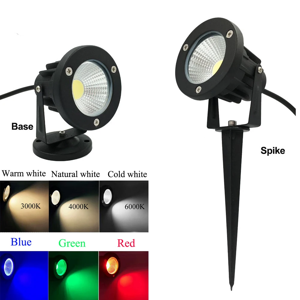

Hot Sell LED Garden Lamp Waterproof Spot Blubs Lighting for garden Outdoor 12V Lawn Light For Driveway Yard Lawn Patio
