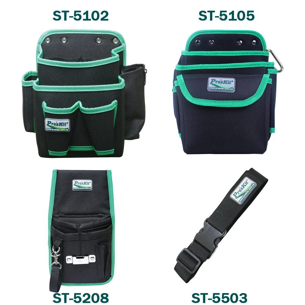 Pro'sKit электрик сумки для хранения инструментов многофункциональный универсальный инструмент сумка поясной ремень больше Карманный ручной инструментарий сумка поясная посылка
