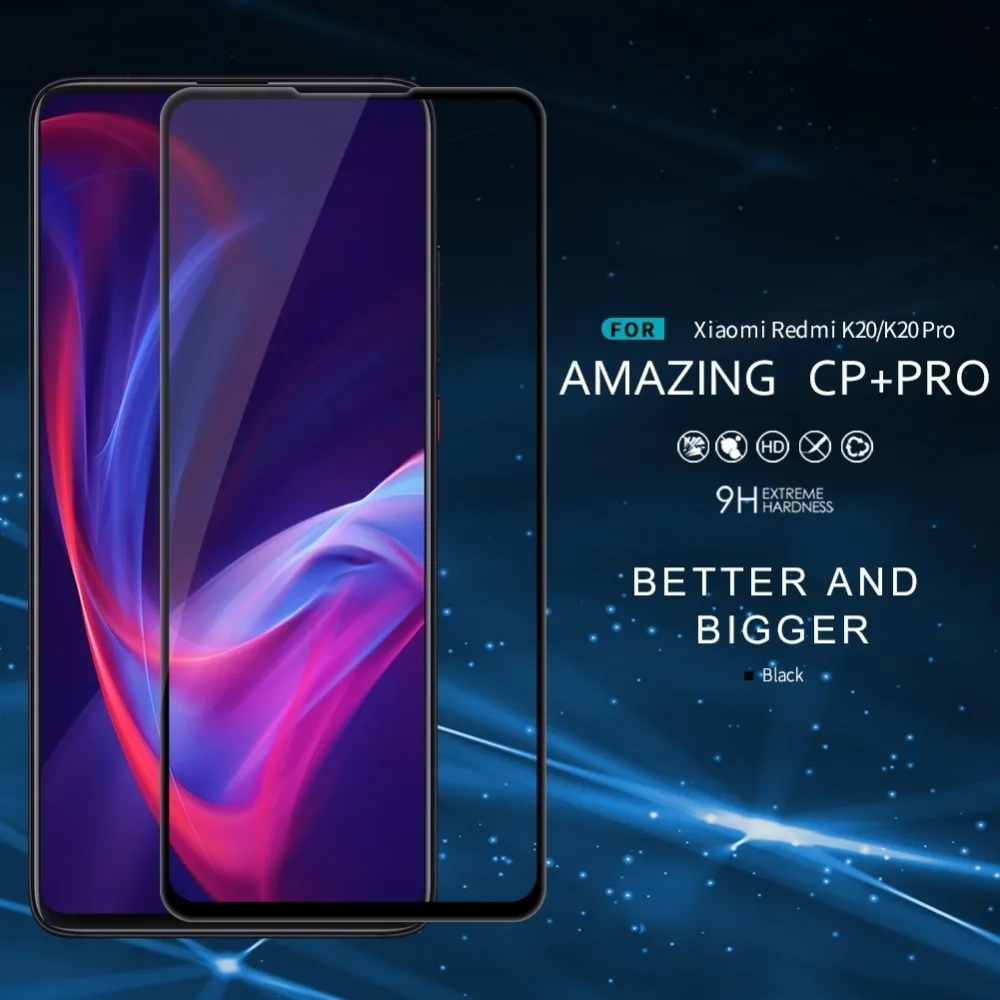 Защита экрана для Xiaomi Mi 9T Pro стекло NILLKIN CP + Полное покрытие анти взрыв Redmi K20 Mi9T