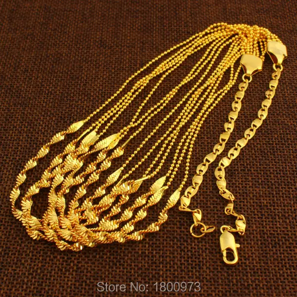 Adixyn новейшая индивидуальная этикетская цепочка золотого цвета ожерелье