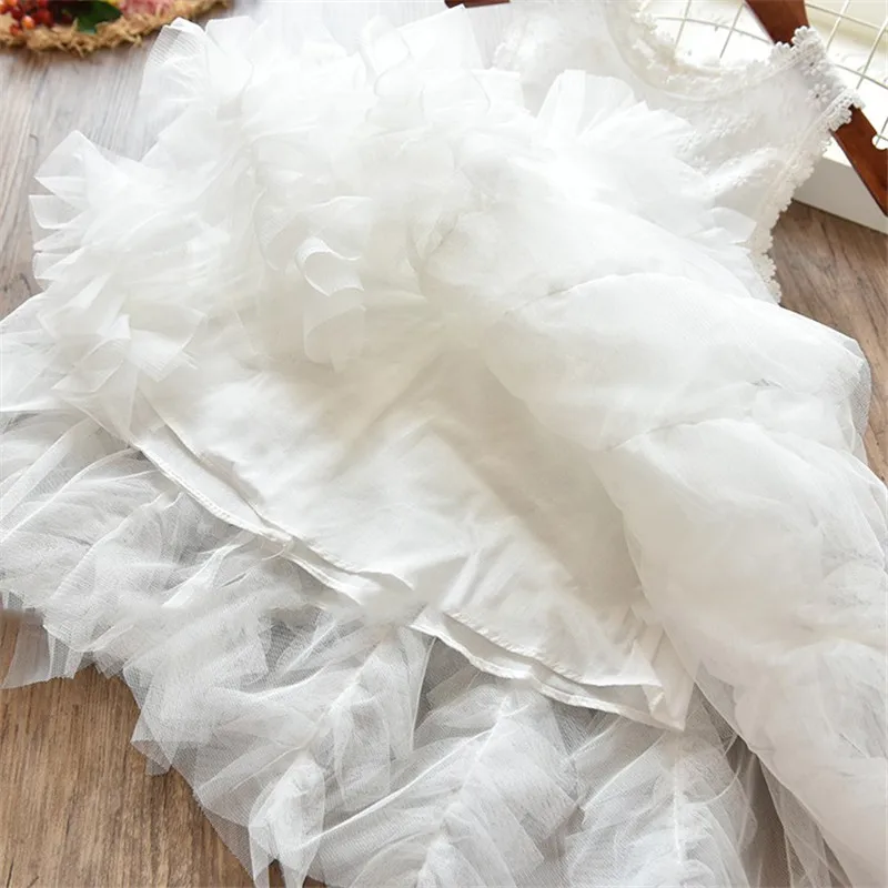 RBVH Baby Girl Events Party Designs Dress Fluffy Flower Girl Wedding Gown Children's Dresses Girl Frocks Kids Special Clothes images - 6