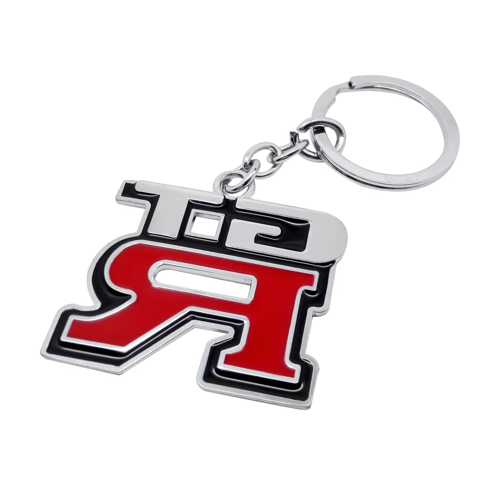 Автомобильные аксессуары модный брелок для ключей металлический с логотипом GTR