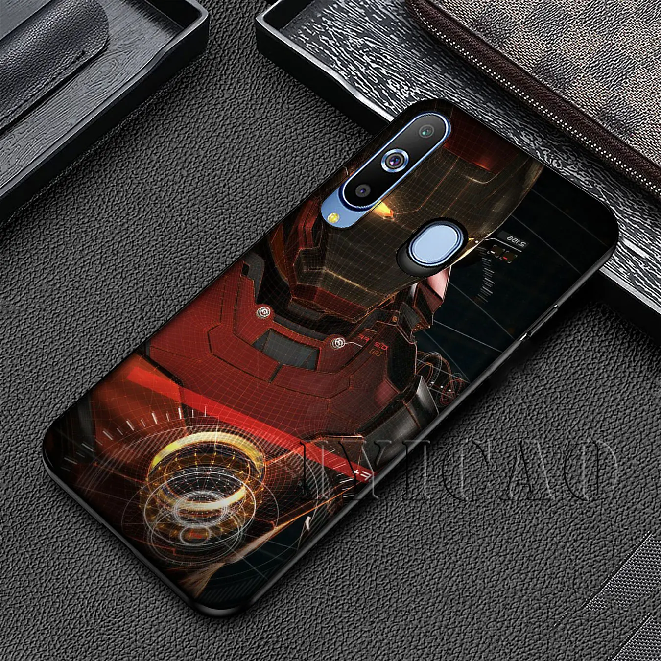 IYICAO Мягкий силиконовый чехол для Samsung Galaxy A70 A60 A50 A40 A30 A20 A10 A50S A40S A30S A20E A10S черный |