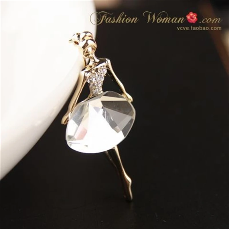 2018 Горячая Мода ювелирные изделия оптом темперамент балет девушка мультфильм