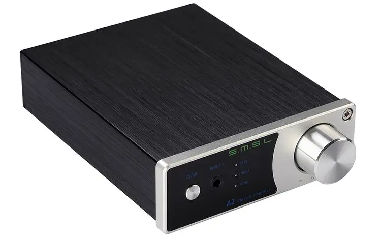 SMSL A2 HiFi 2.0 чистый цифровой аудио Усилители домашние AUX/RCA Вход 40 Вт + Выход DBB