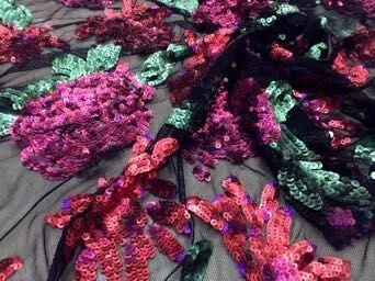 Африканские золотые блестки высококачественное Сетчатое кружево французская