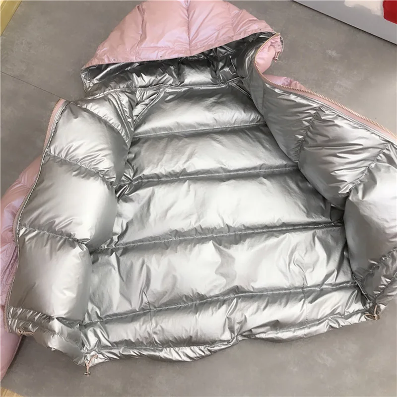 Женская утепленная парка с капюшоном зимняя на пуху мехом Размер 2XL 2019 | одежда