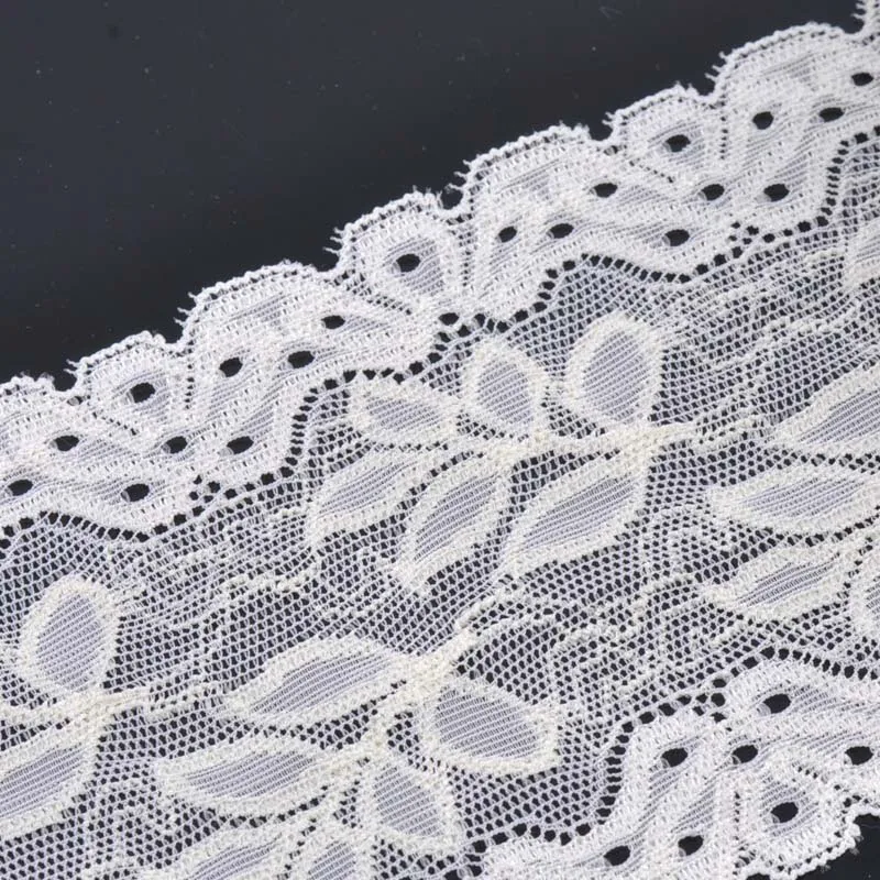 10 см ширина белый весенний вышитый лист узор кружевная ткань отделка Лента для