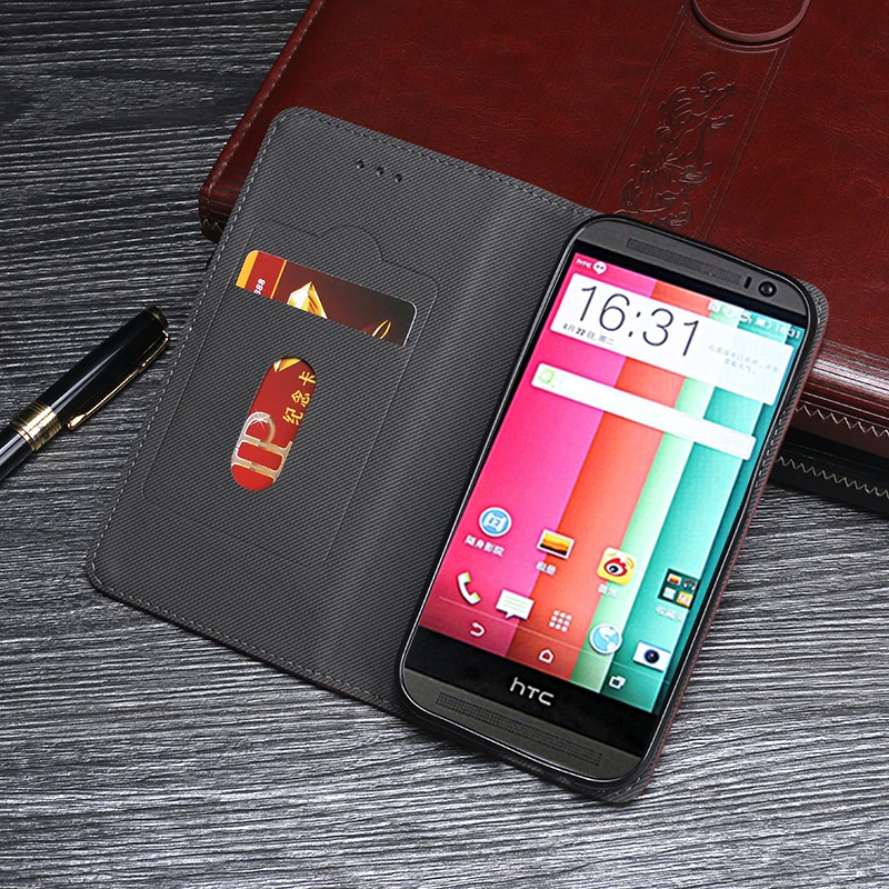 ITien высококачественный прочный винтажный кожаный защитный чехол для HTC One M8 TPU