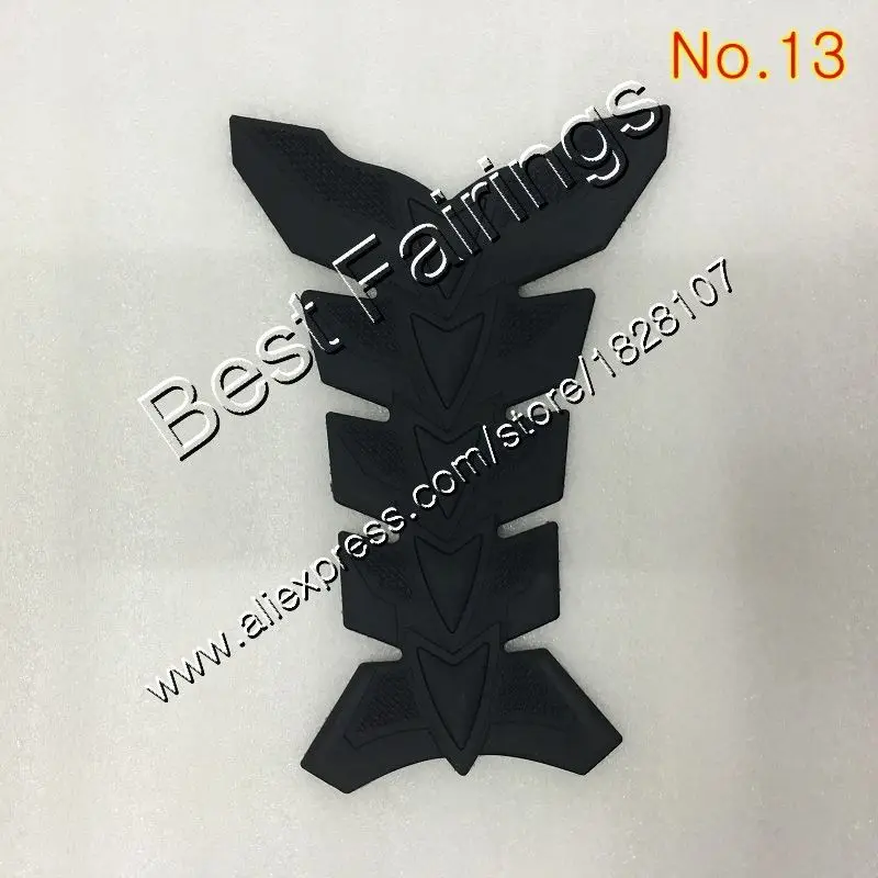3D углеродного волокна Танк Pad протектор для YAMAHA YZF600R 1996 1997 1998 1999 2000 YZF 600R 2002 2003 2004 2007 GP Бензобак Стикеры - Цвет: No.13
