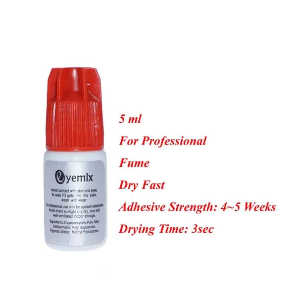 Клей для наращивания ресниц ультра склеивающий Бесплатная доставка 5 мл